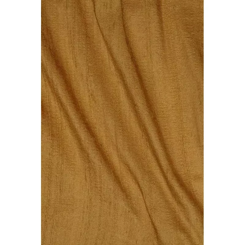 Satin Gold Dupioni Silk Fabric