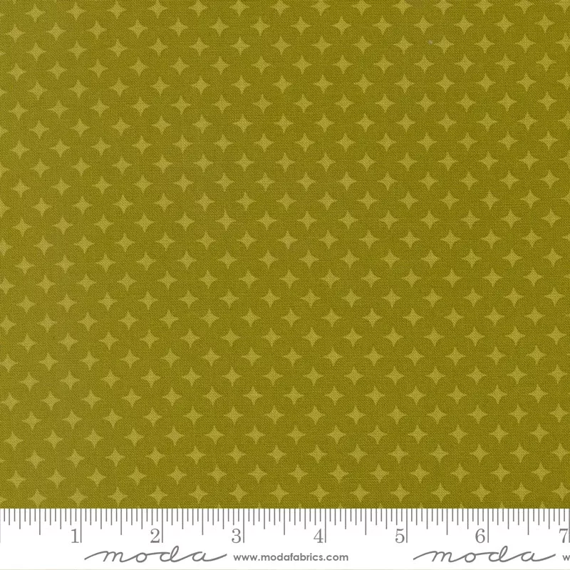 Scenery Kelp Diamonds Yardage by Elizabeth Hartman for Moda Fabrics