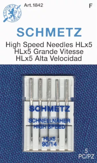 Schmetz #1842 HLx5 High Speed Needles - size 90/14