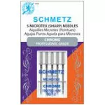 Schmetz Chrome Microtex Needle 80/12