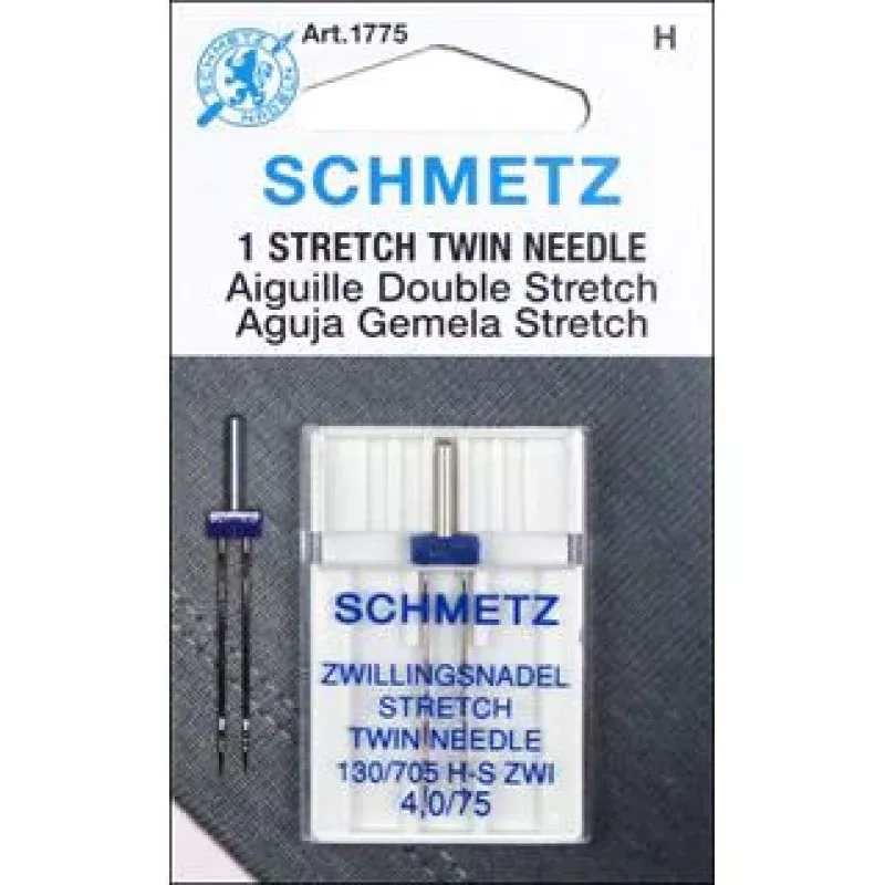 Schmetz Mach Needle Twin Stretch 4.0 Sz 75 1pc