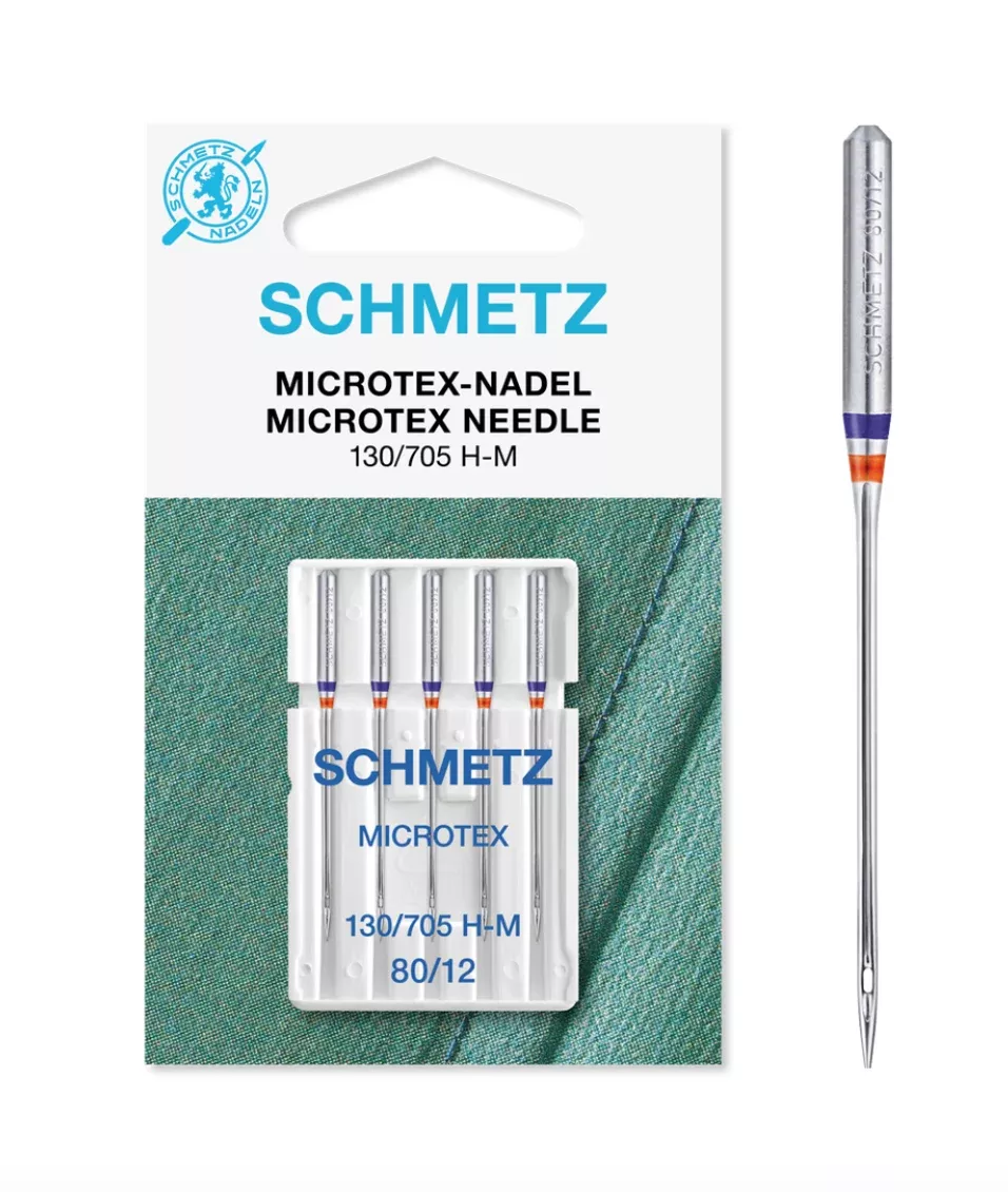 Schmetz Microtex needle 80/12