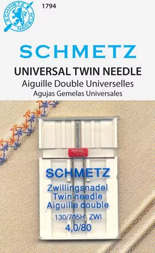 Schmetz Universal Twin 4.080