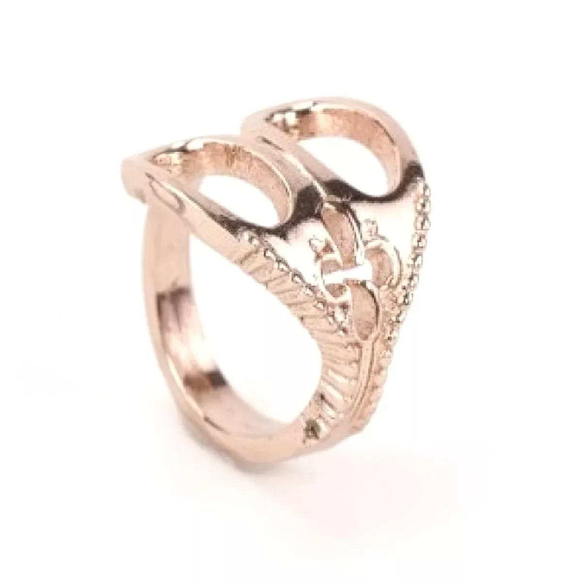 Scissor Adjustable Rose Gold Ring