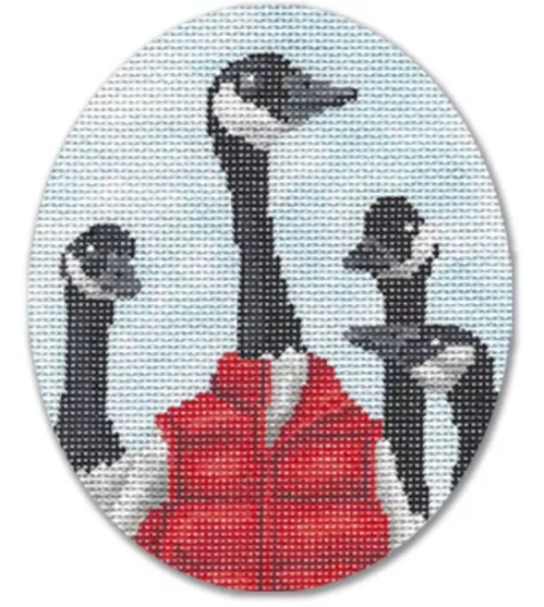 Scott Church Needlepoint – Canada Geese