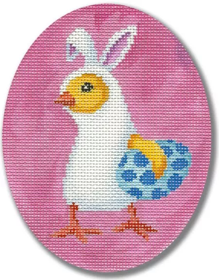Scott Church Needlepoint – Easter Duck