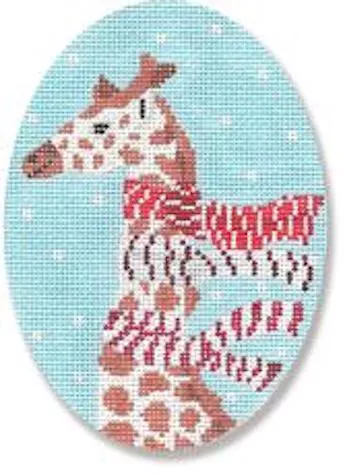 Scott Church Needlepoint – Giraffe