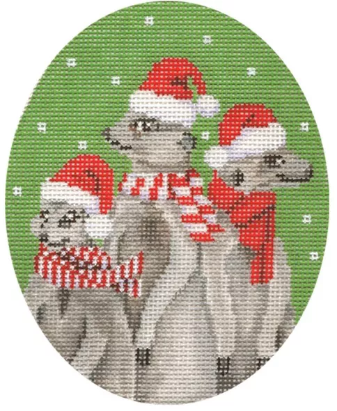 Scott Church Needlepoint – Meerkats