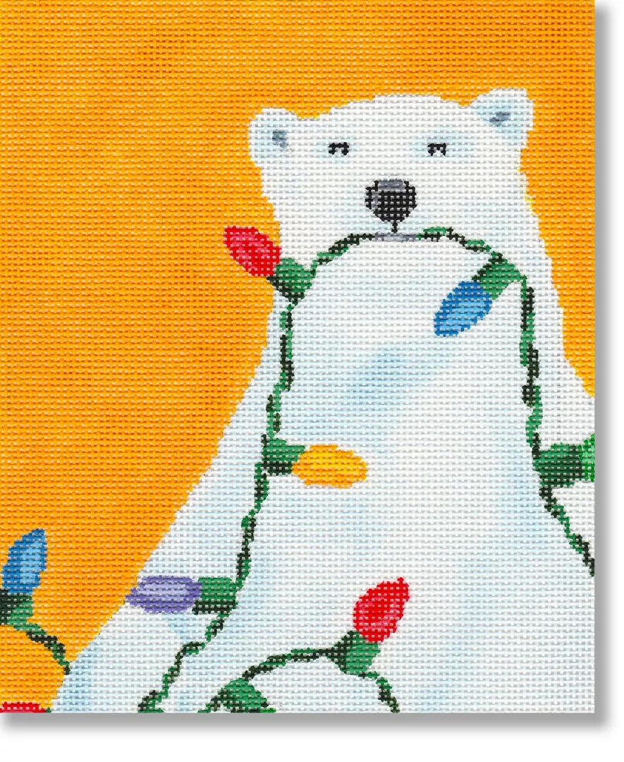 Scott Church Needlepoint – Polar Bear