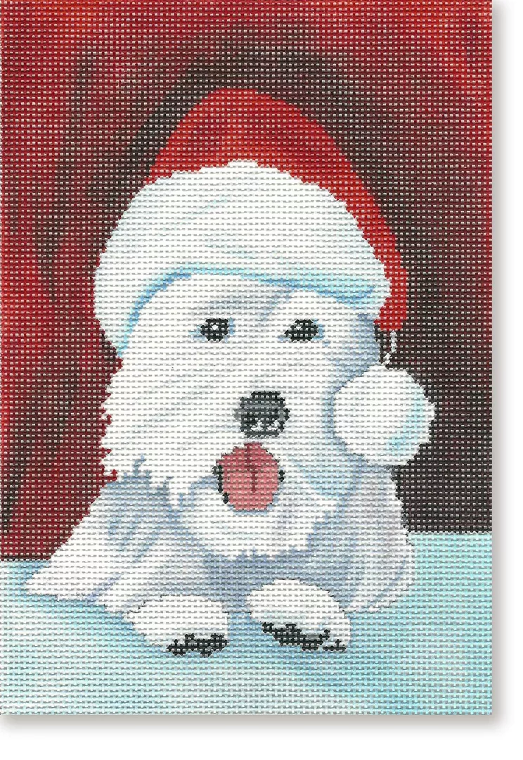 Scott Church Needlepoint – Westy Christmas