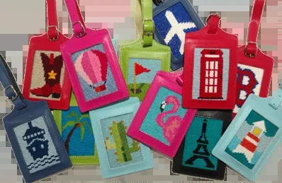 Self Finishing Luggage Tag