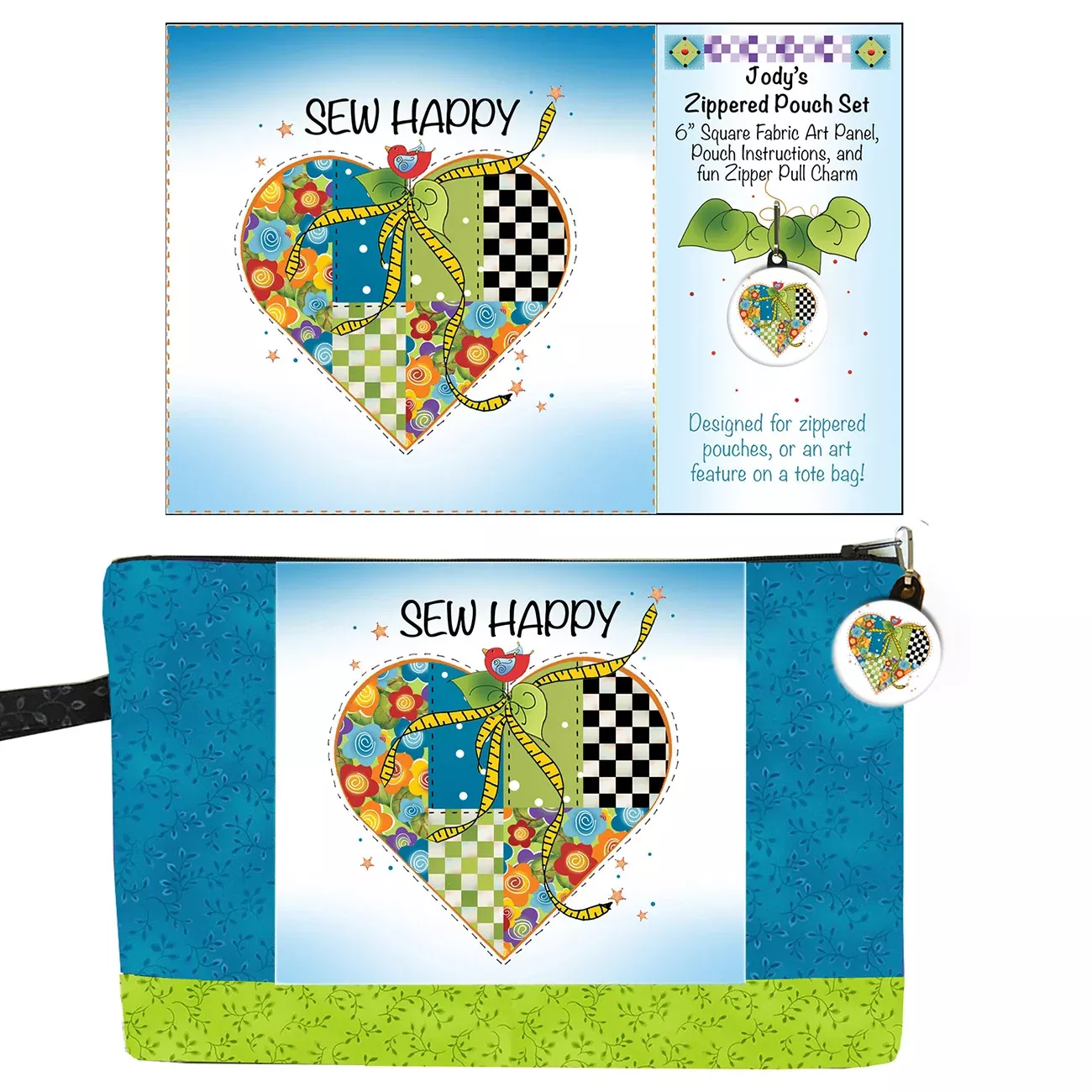Sew Happy Pouch Set