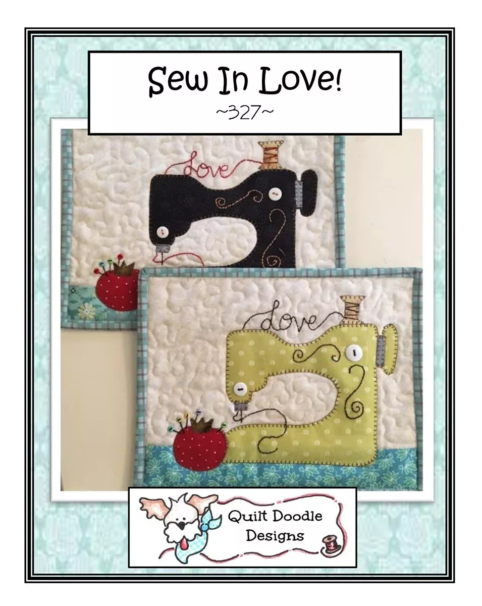 Sew In Love Mug Rug