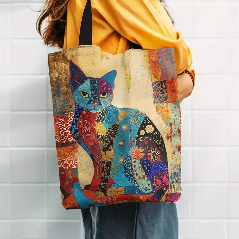 Sew n’ Stash Premium Tote Bag – Magnificent Mouser – Essential Notions