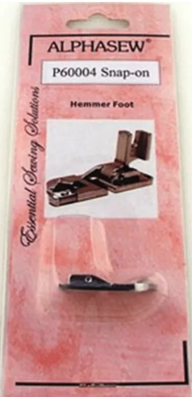 Sewing Machine Feet - 1/4" Rolled Hem Foot - Snap-On