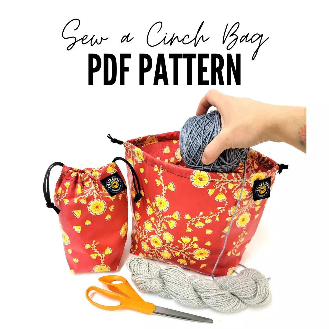 Sewing Pattern - Cinch Bag