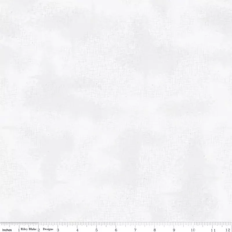 ShabbyQuilting Cotton FabricSnow – White