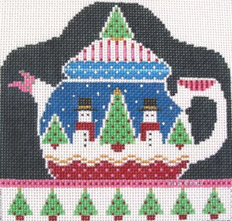 Shelly Tribbey Designs – Christmas Teapot
