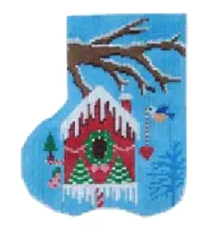 Shelly Tribbey Designs – Holiday Birdhouse Decorating Mini Sock