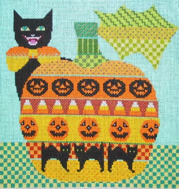 Shelly Tribbey Designs – Kitty Jack-O-Lantern