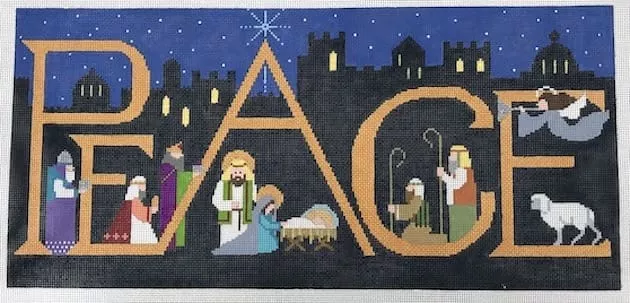 Shelly Tribbey Designs – Peace on Earth Nativity Scene