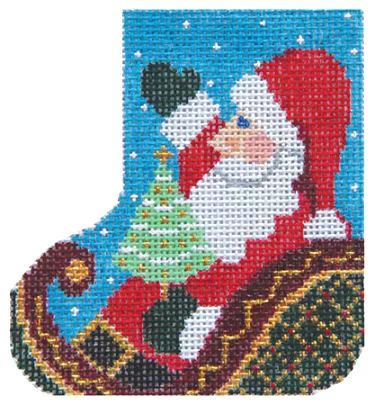 Shelly Tribbey – Waving Santa Mini Skate