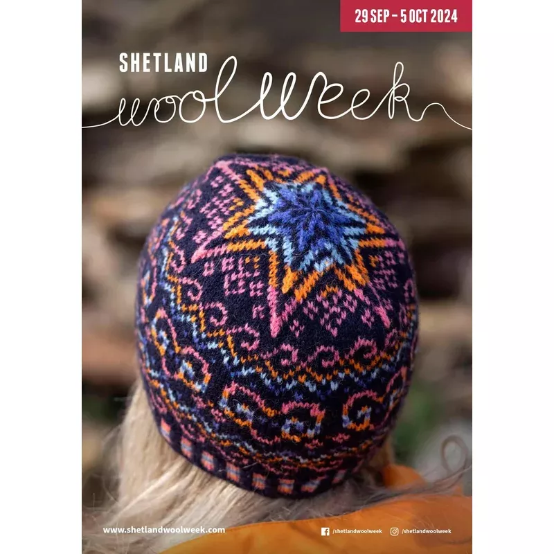 Shetland Wool Week 2024 hat kit – Islesburge Toorie by Anne Doull