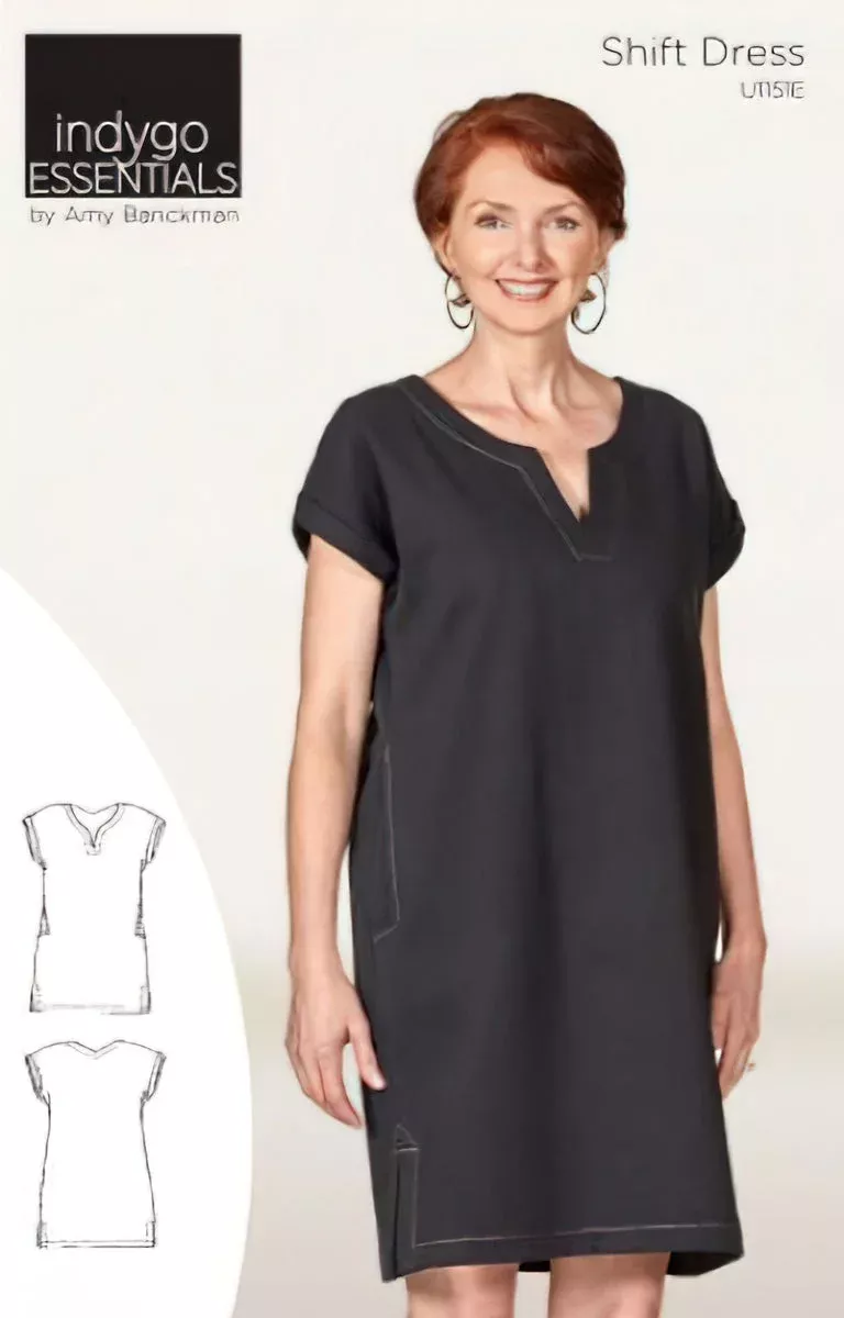 Shift Dress Pattern by Amy Barickman – Indygo Junction