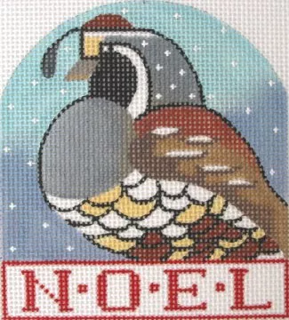 Shorebird Designs – Ornament, Quail