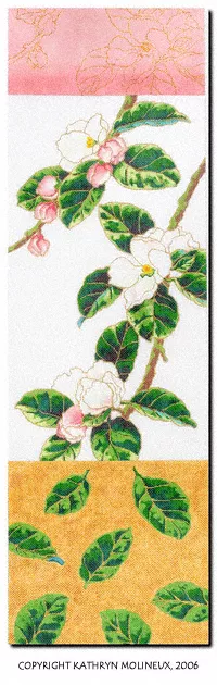 Shorebirds Designs –Four Seasons Scroll; Spring