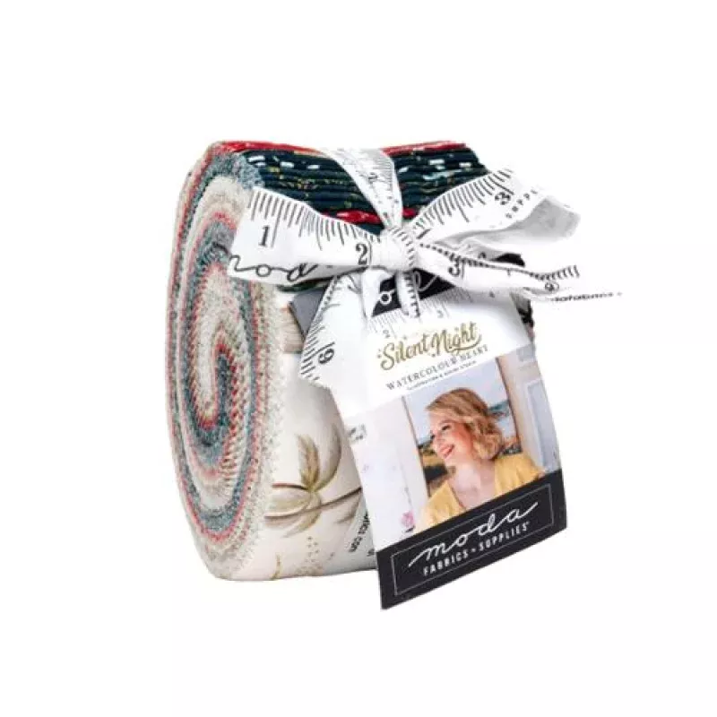 Silent Night – Precut Quilting Cotton Fabric – Jelly Roll
