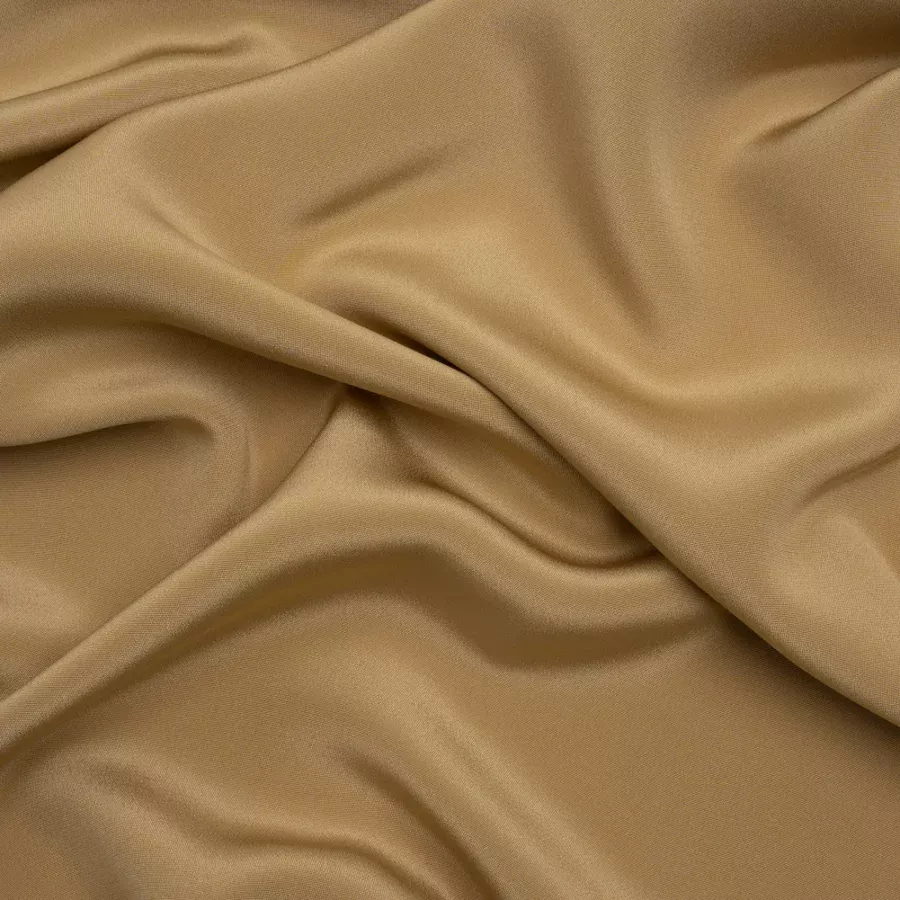 Silk 4-Ply Crepe 44″ – Latte – Premium Collection Fabric