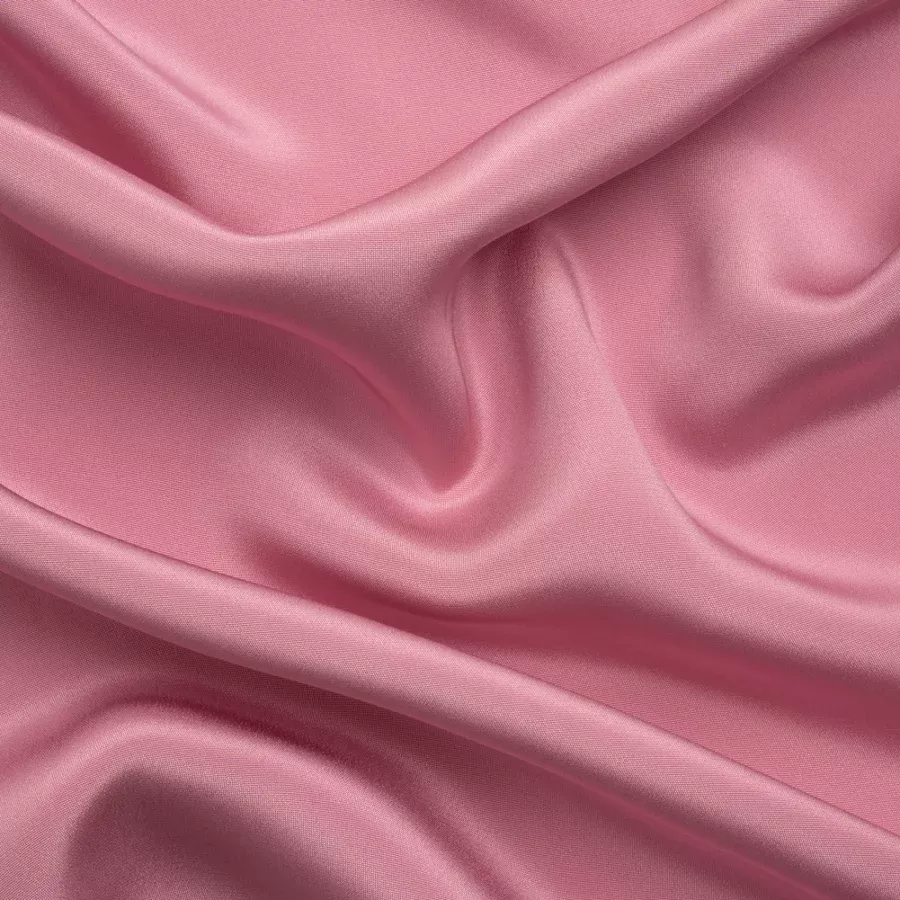 Silk 4-Ply Crepe 44″ – Polignac Pink – Premium Collection Fabric