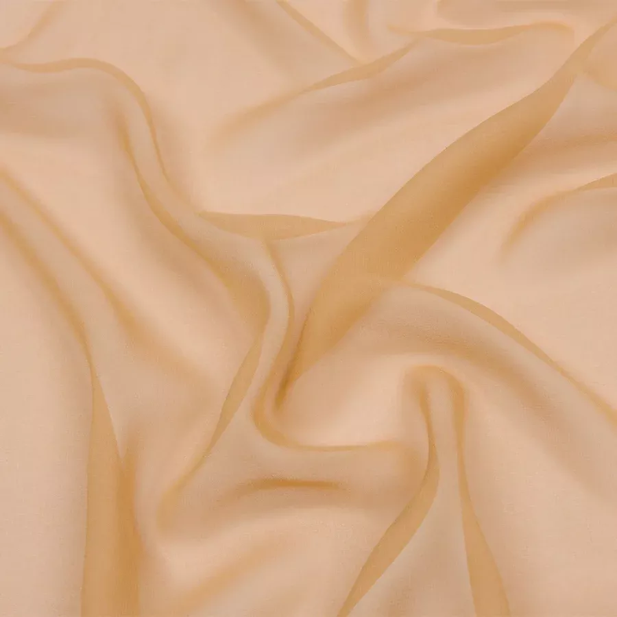 Silk Chiffon 44″ – Croissant – Premium Collection Fabric