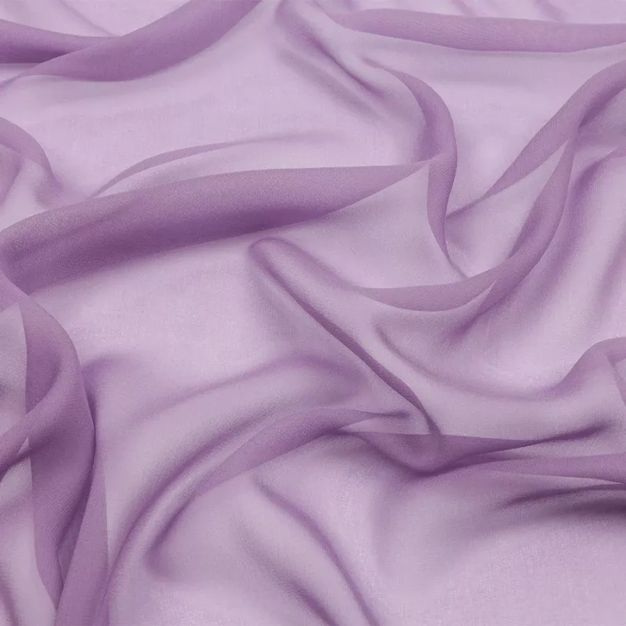 Silk Chiffon 54″ – Dusk Mauve – Premium Collection Fabric