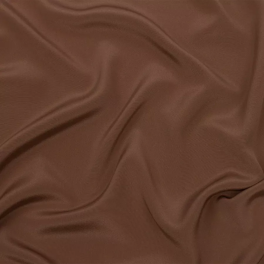 Silk Crepe de Chine – Cappuccino – Premium Collection Fabric