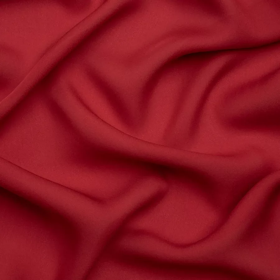Silk Double Georgette – Brick – Premium Collection Fabric