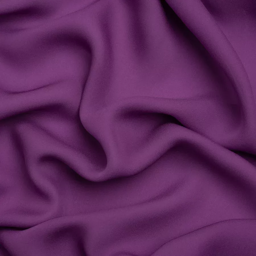 Silk Double Georgette – Bright Purple – Premium Collection Fabric