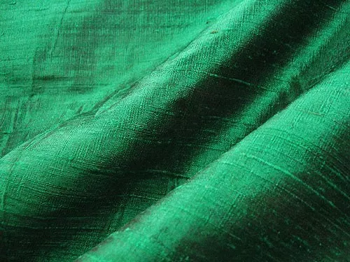 Silk Dupioni Fat Quarter - Evergreen