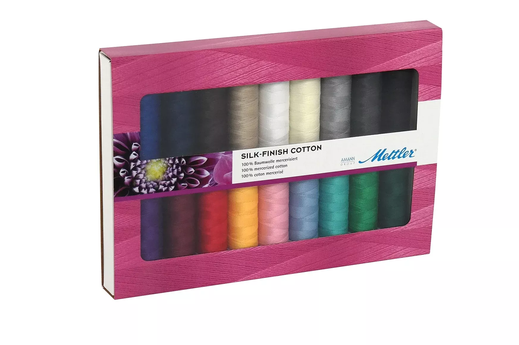 Silk Finish 18 Spools 164 yds