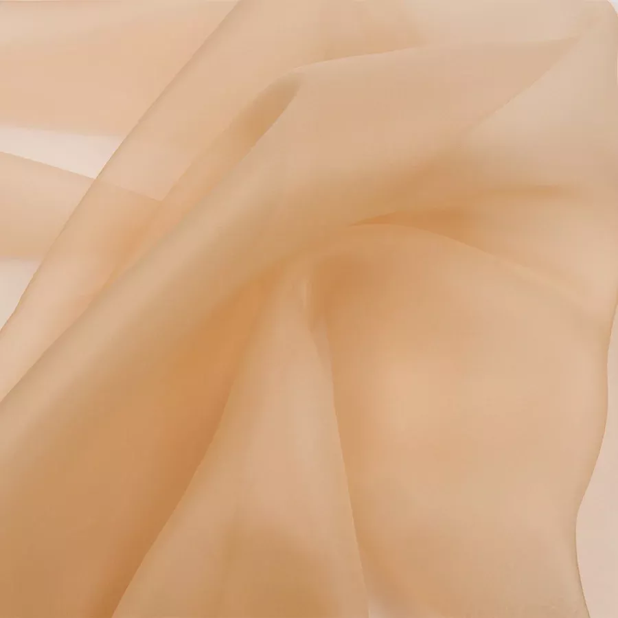 Silk Organza 44″ – Toasted – Premium Collection Fabric