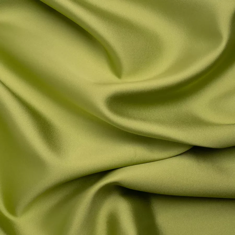 Silk Wool Twill – Green Glow – Premium Collection Fabric