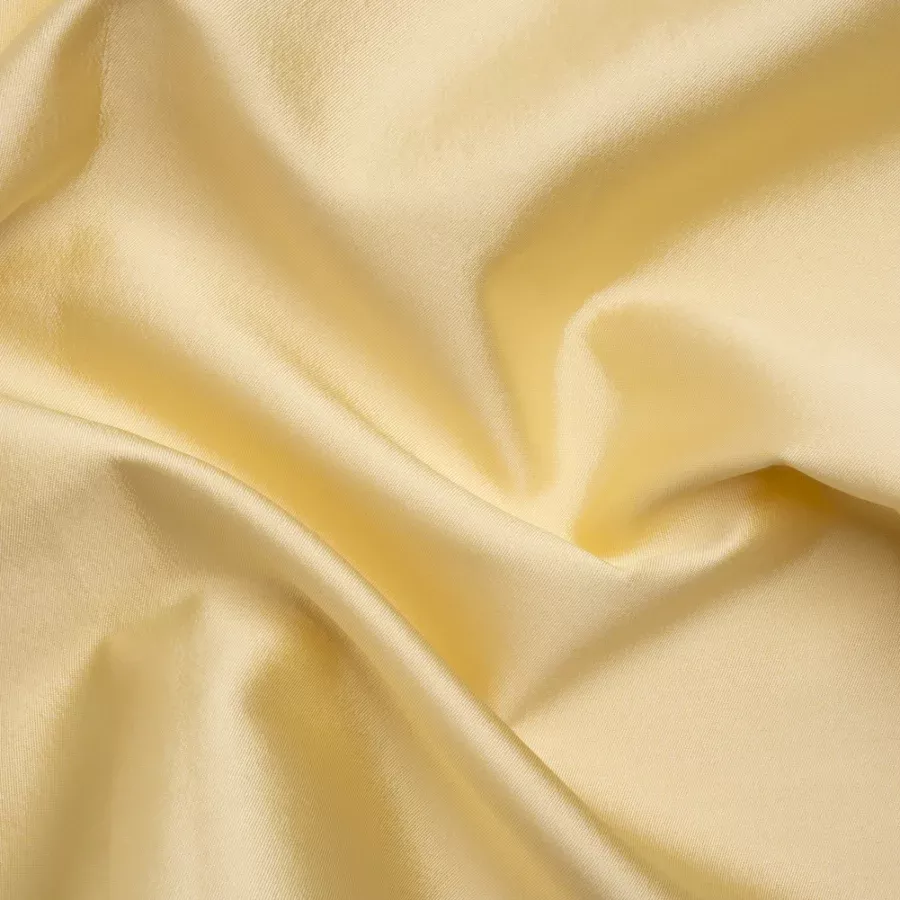 Silk Wool Twill – Vanilla Custard – Premium Collection Fabric