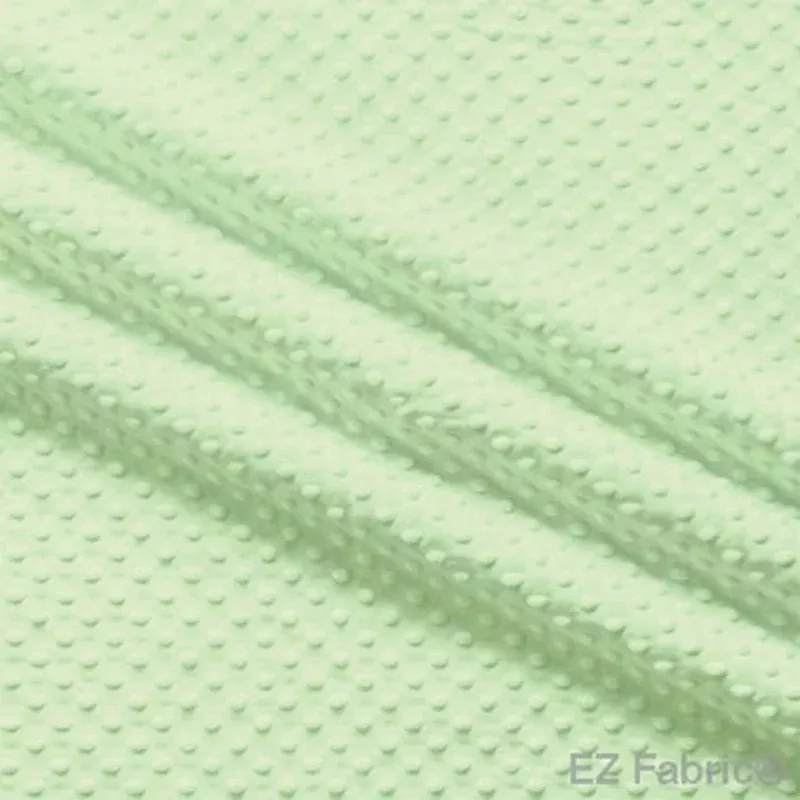 Silky Minky Dot by QT Fabrics 60″ Wide in Sage Color