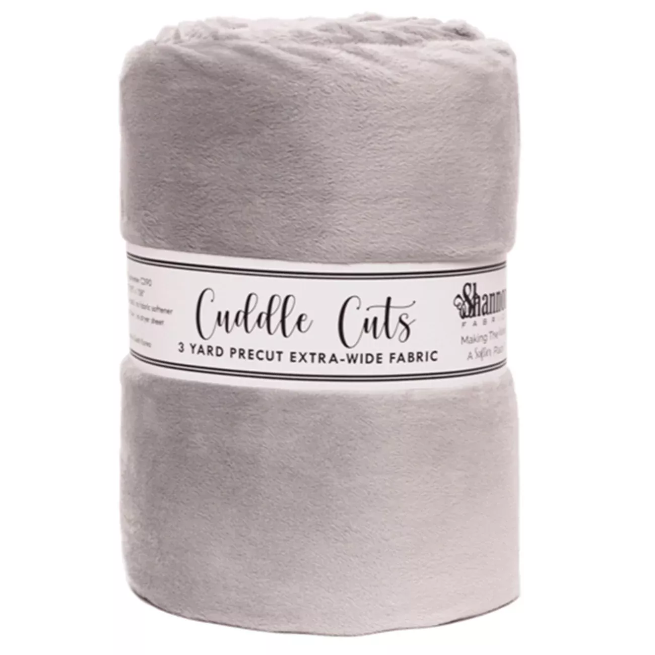 Silver 3 Yard 110in Cuddle Cut
