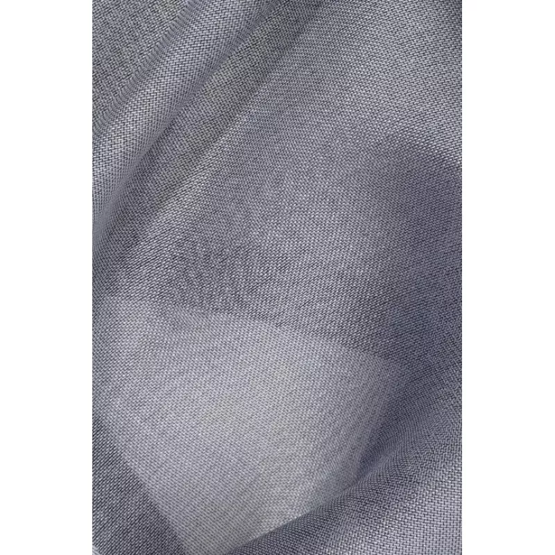 Silver Grey Silk Organza Fabric