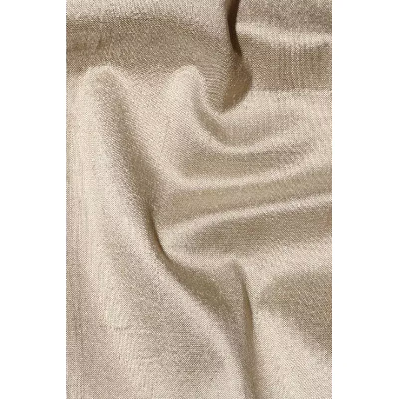 Silver Mink Silk Shantung 44″ Fabric