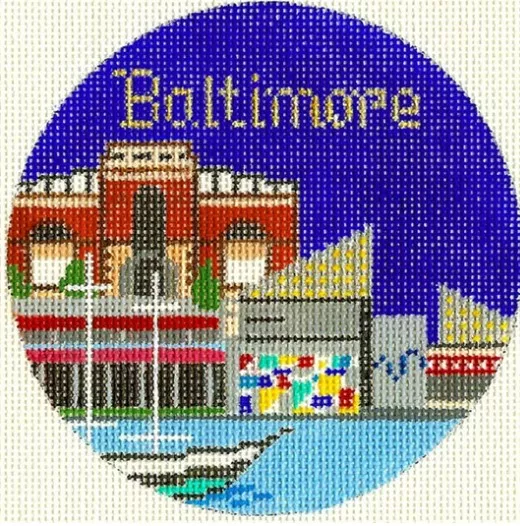 Silver Needle – Baltimore Ornament