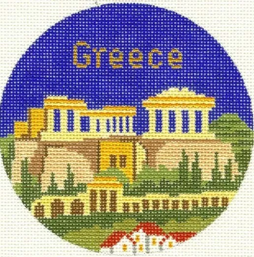Silver Needle – Greece Ornament