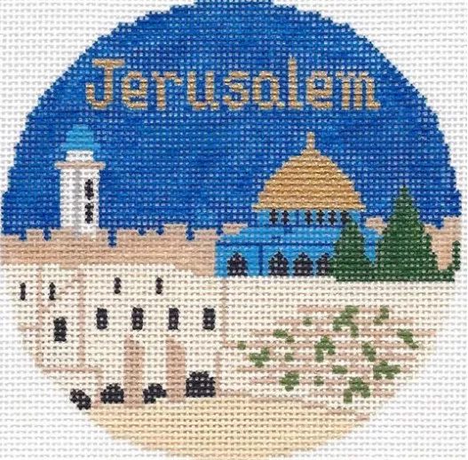 Silver Needle – Jerusalem Ornament